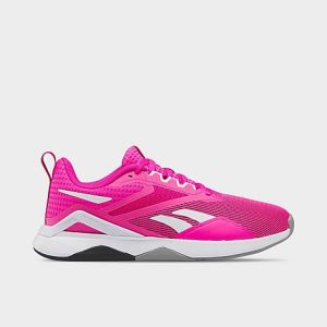 Reebok Women&apos;s Nanoflex TR 2.0 Training Shoes in Pink/Proud Pink Size 9.5 - 3510732