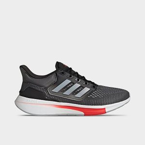 Adidas Men&apos;s EQ21 Running Shoes in Grey/Grey Size 13.0 - 3543671