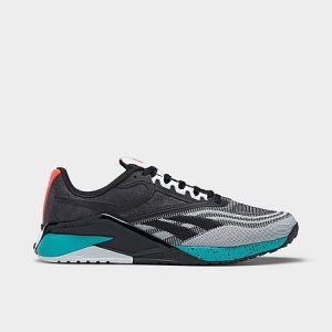 Reebok Men&apos;s Nano X2 Training Shoes in Black/Core Black Size 14.0 Knit - 3512432