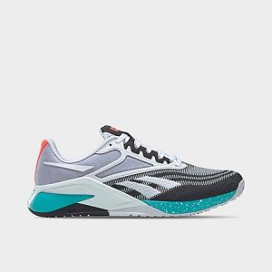 Reebok Women&apos;s Nano X2 Training Shoes in Grey/Core Black Size 10.5 Knit - 3511054