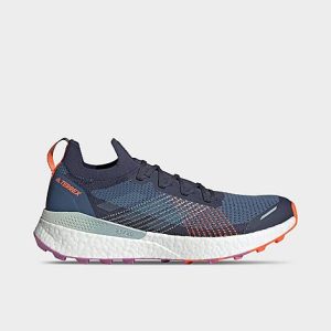 Adidas Men&apos;s Terrex Two Ultra Trail Running Shoes in Grey/Wonder Steel Size 13.0 Knit/Plastic - 3549630