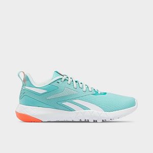 Reebok Women&apos;s Flexagon Force 4 Training Shoes in Blue/Semi Classic Teal Size 8.0 - 3511203