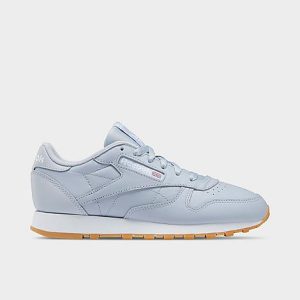 Reebok Women&apos;s Classic Leather Casual Shoes in Grey/Cold Grey Size 10.5 - 3191376