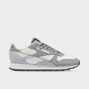 Reebok Men&apos;s Classic Leather Casual Shoes in Grey/Cold Grey 5 Size 13.0 - 3512174