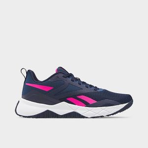Reebok Women&apos;s NFX Trainer Training Shoes in Blue/Vector Navy Size 8.0 - 3510833