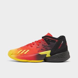 Adidas Girls&apos; Little Kids&apos; x Marvel D.O.N. Issue #4 Spider-Gwen Basketball Shoes in Red/Black/White/Red Size 13.0 - 3200179
