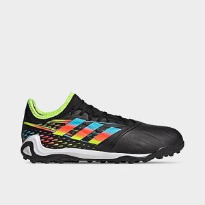Adidas Men&apos;s Copa Sense.3 Turf Soccer Shoes in Black/Black Size 7.5 Leather - 3549477