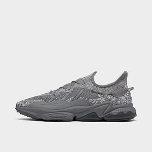 Adidas Men&apos;s Originals Ozweego Knit Casual Shoes in Grey/Grey Four Size 13.0 - 3081945