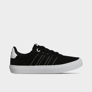 Adidas Big Kids&apos; Vulcraid3r Skateboarding Shoes in Black/Core Black Size 7.0 Canvas - 3098310