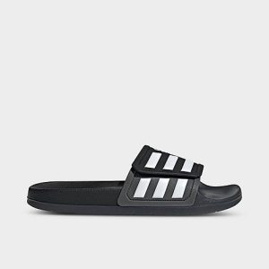 Adidas Men&apos;s Sportswear Adilette TND Slide Sandals in Black/Black Size 10.0 - 3191623
