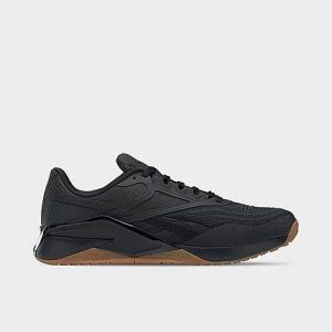 Reebok Men&apos;s Nano X2 Training Shoes in Black/Core Black Size 12.0 Knit - 3205675