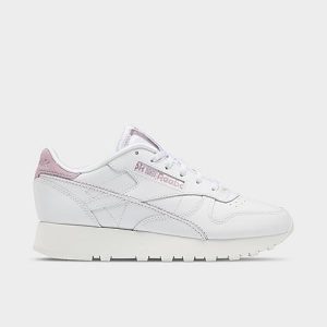 Reebok Women&apos;s Classic Leather Casual Shoes in White/Footwear White Size 11.0 - 3510260
