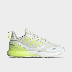 Adidas Men&apos;s Originals ZX 2K BOOST 2.0 Running Shoes in White/White Tint Size 13.0 - 3084916