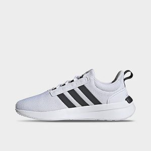 Adidas Men&apos;s Essentials Racer TR21 Running Shoes in White/White Size 13.0 - 3088518