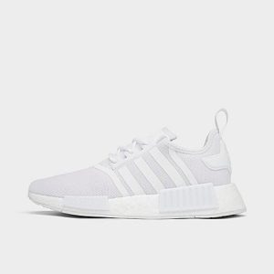 Adidas Men&apos;s Originals NMD R1 Casual Shoes in White/Cloud White Size 6.5 - 3084471