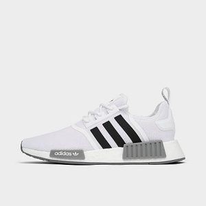 Adidas Men&apos;s Originals NMD R1 Casual Shoes in White/Cloud White Size 14.0 - 3084512