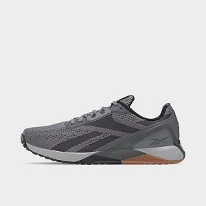 Reebok Men&apos;s Nano X1 Training Shoes in Grey/Pure Grey 5 Size 12.5 Knit - 3176571