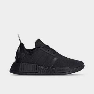 Adidas Big Kids&apos; Originals NMD R1 Casual Shoes in Black/Black Size 7.0 - 3090362