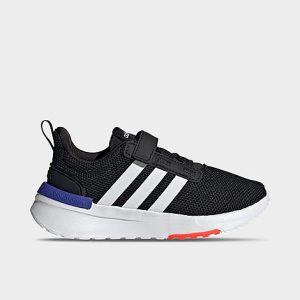 Adidas Boys&apos; Little Kids&apos; Racer TR21 Casual Shoes in Black/Black Size 13.5 - 3027715