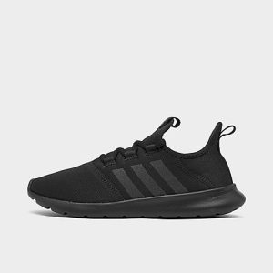 Adidas Women&apos;s Essentials Cloudform Pure 2.0 Running Shoes in Black/Black Size 6.5 - 3163047