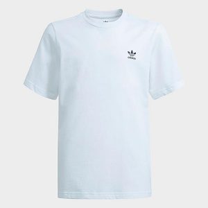 Adidas Kids&apos; Originals Trefoil Adicolor T-Shirt in White/White Size XL 100% Cotton/Jersey - 5718940