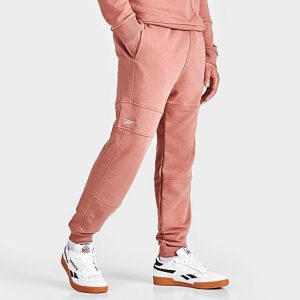 Reebok Men&apos;s MYT Minimal Waste Jogger Pants in Pink/Canyon Coral Size XL - 5773704