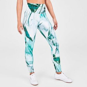 Reebok Women&apos;s Studio High Shine Tights Size Small Polyester - 5795527
