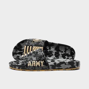 Hype Co. Army Black Knights College Slydr Slide Sandals in Camo/Black/Black Size 13.0 - 3116340