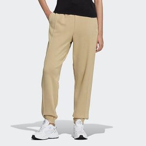 Adidas Women&apos;s Originals CNY Jogger Sweatpants in Beige/Savanna Size Large 100% Cotton - 5812626