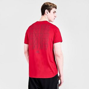 Adidas Team Men&apos;s adidas Atlanta United FC Club Short-Sleeve T-Shirt in Red/Victory Red Size Large Cotton/Polyester - 5768090