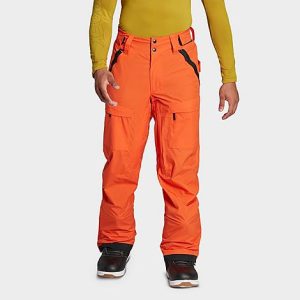 Adidas Men&apos;s TERREX Resort Two-Layer Shell Pants in Orange/Semi Impact Orange Size Medium Polyester/Plastic - 5887786