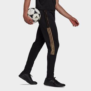 Adidas Men&apos;s Tiro 21 Track Pants in Black/Black Size 2XL Polyester/Knit - 5769479