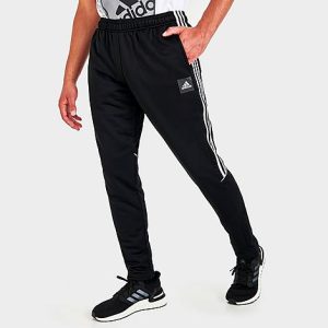 Adidas Men&apos;s SOST Jogger Pants in Black/Black Size 2XL Polyester - 5769549