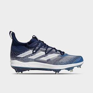 Adidas Men&apos;s Adizero Afterburner NWV Baseball Cleats in Blue/Team Navy Blue Size 13.0 - 3549696