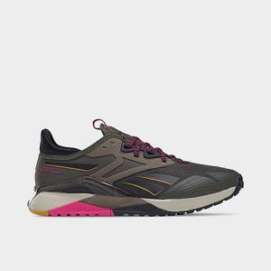 Reebok Women&apos;s Nano X2 TR Adventure Training Shoes in Brown/Army Green Size 11.0 Nylon - 3542058