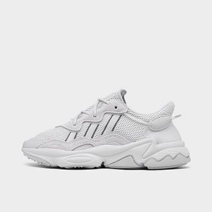 Adidas Big Kids&apos; Originals Ozweego Casual Shoes in White/Grey Size 7.0 Suede - 3177732