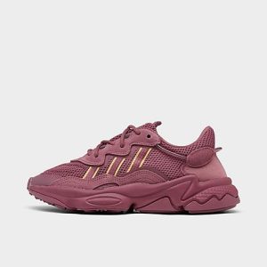 Adidas Big Kids&apos; Originals Ozweego Casual Shoes in Purple/Quiet Crimson Size 7.0 Suede - 3177945