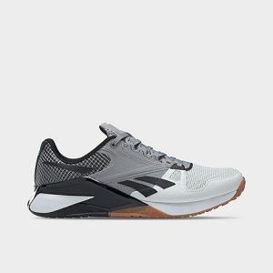 Reebok Men&apos;s Nano 6000 Training Shoes in Grey/Pure Grey Size 10.5 Knit - 3205717