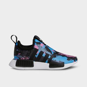 Adidas Girls&apos; Little Kids&apos; Originals NMD 360 Casual Shoes in Camo/Core Black Size 11.0 - 3200049