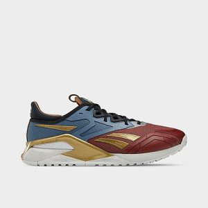 Reebok x DC Comics Wonder Woman Nano X2 Training Shoes in Red/Blue/Terra Red Size 13.0 - 3542385