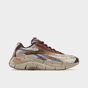 Reebok Men&apos;s Zig Kinetica 2.5 Training Shoes in Brown/Stark Grey Size 13.0 - 3165543