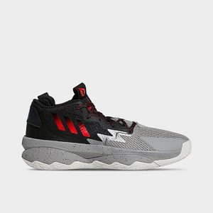 Adidas Dame 8 Basketball Shoes in Black/Grey/Grey Size 14.0 - 3543469