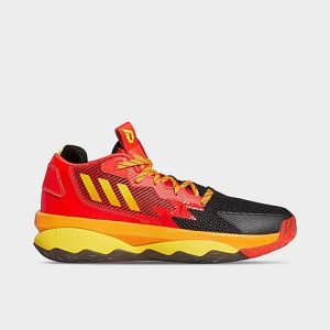 Adidas Dame 8 Basketball Shoes in Red/Black Size 14.0 - 3543734