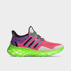 Adidas Big Kids&apos; UltraBOOST Web DNA Running Shoes Size 7.0 Knit - 3545642