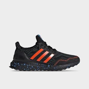 Adidas Big Kids&apos; UltraBOOST 5.0 DNA Running Shoes in Black/Shadow Green Size 6.5 Polyester/Knit/Plastic - 3545633