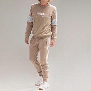 Adidas Originals Itasca 20 Jogger Pants in Beige/Trace Khaki Size 2XL Cotton/Polyester/Fleece - 5799096