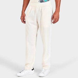 Adidas Men&apos;s Originals Straight-Leg Tracksuit Pants in White/Wonder White Size Large Polyester/Plastic - 5802186
