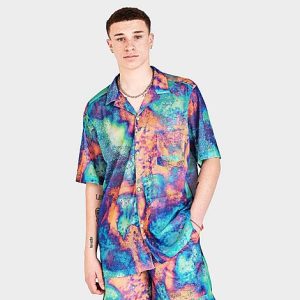 Adidas Men&apos;s Originals All-Over Print Mesh Shirt Size XL Polyester - 5795008
