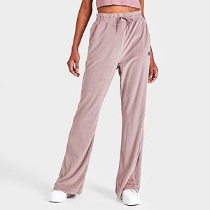 Adidas Women&apos;s Originals Velour Pants in Purple/Purple Size XL Polyester/Velour - 5837771