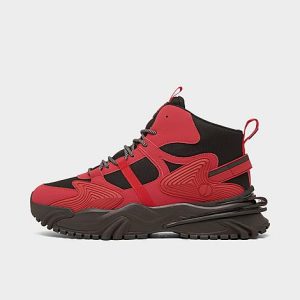 Javi Men&apos;s Jiggy Sneaker Boots in Red/Red Size 13.0 - 3518657